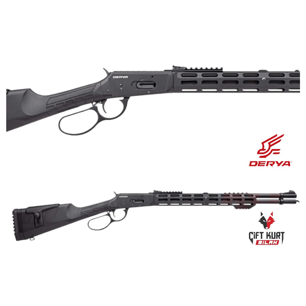 Derya MD-401T Alüminyum Kundak Lever Action Yivsiz Av Tüfeği